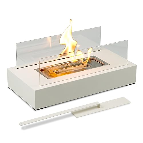 Tabletop Fire Pit, Indoor/Outdoor Table Top Firepit Small Fireplaces for Smores Maker,Portable Fire Pits Home Patio Balcony Decorations Gifts for Mom Women Her Wedding Housewarming Birthday