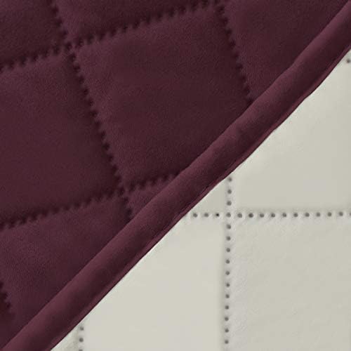 Easy-Going Reversible Oversized Couch Cover for 3 Cushion Couch Sofa Cover for Dogs Water Resistant Furniture Protector Cover with Foam Sticks for Pet (Oversized Sofa, Gray/Light Gray)