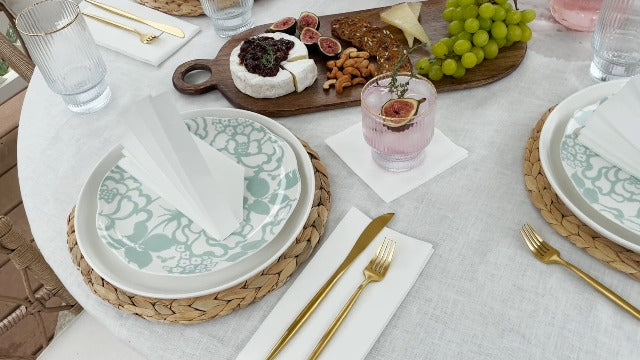 200-Pack Lintext Disposable Linen-Feel Guest Towels - 12" x 17" Cloth-Like Hand Towels - Made In USA, Soft And Absorbent Paper Napkin For Bathroom, Kitchen, Or Event