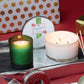 Pier 1 Peppermint 14oz Party Filled 3 Wick Candle