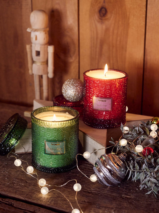 Pier 1 Holiday Forest Luxe 19oz Filled Candle