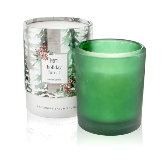 Pier 1 Holiday Forest 8oz Boxed Soy Candle