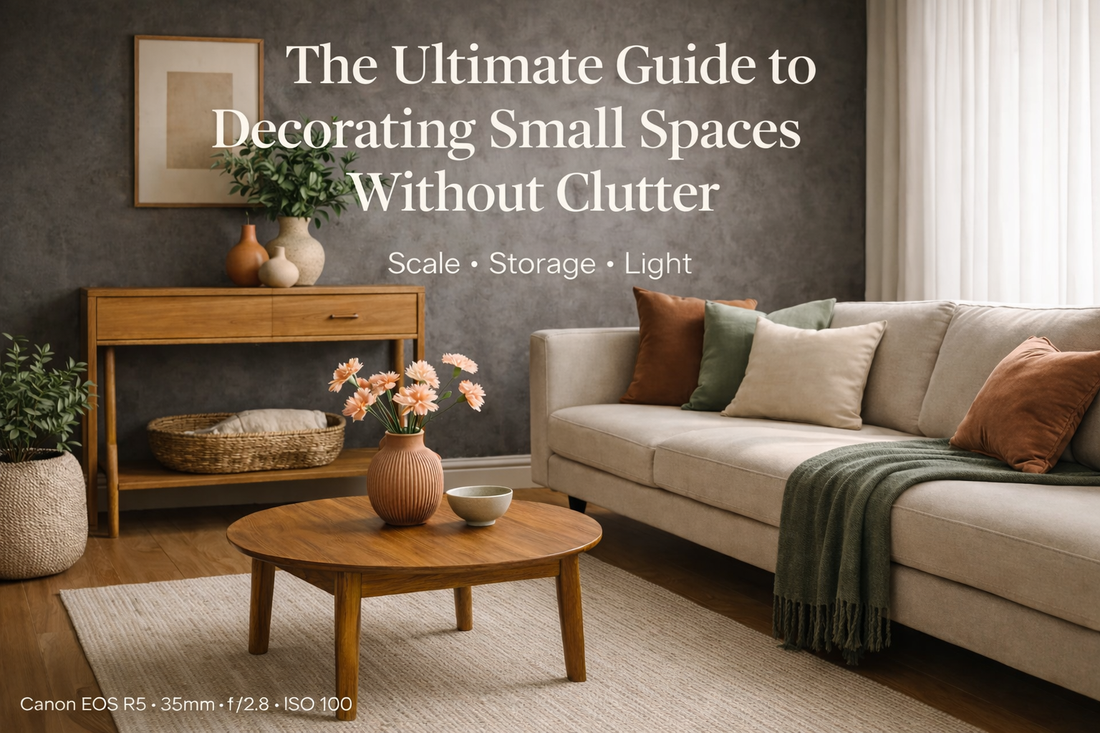 The Ultimate Guide to Decorating Small Spaces Without Clutter