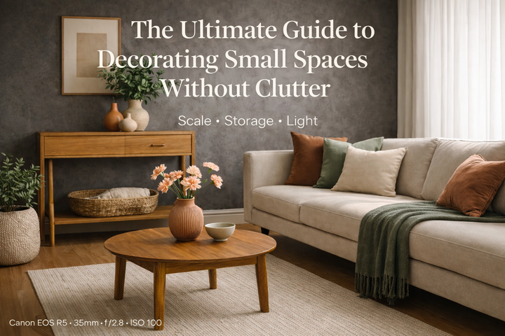 The Ultimate Guide to Decorating Small Spaces Without Clutter