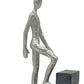 Modern Desk Decor 'Top of The Rock' - Abstract Sculpture 11" as Motivation - Modern Home Decor Figure Made of Marble Resin - Aesthetic Statue for Living Room & Office décor as a Gift