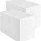 Vplus 200 Pack Premium Quality Guest Towels Disposable Dinner Napkins Soft, Absorbent, Party Napkins for Wedding Reception,Parties, Dinners or Catering Events，and Everyday Use (White, 200)