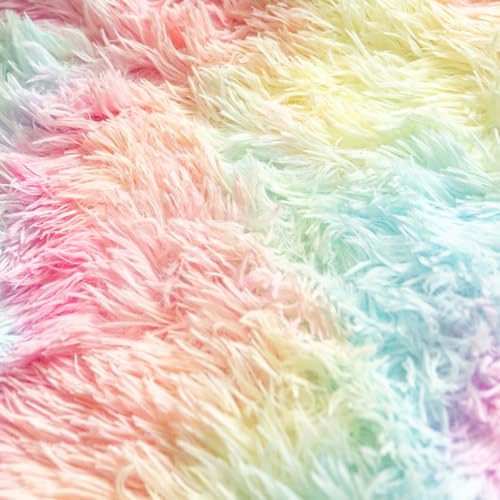 Ophanie 6x9 Area Rugs for Living Room, Large Big Grey Fluffy Shag Fuzzy Plush Soft Carpets, Floor Shaggy Rug for Bedroom, Gray Carpet for Kids Boys Girls Dorm Nursery Home Decor Aesthetic