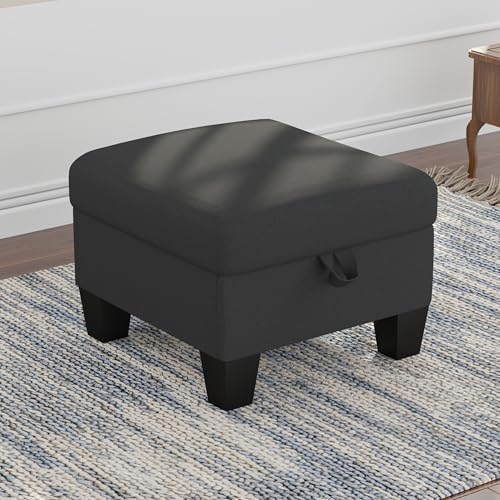 Sectional Sofa Couches for Living Room: Convertible L Shaped Couch with Storage Ottoman - Grey Small 3 Seater Sofas Furniture Set for Small Space