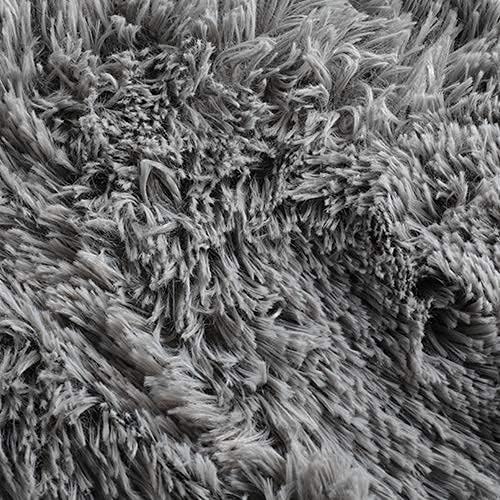 Ophanie 6x9 Area Rugs for Living Room, Large Big Grey Fluffy Shag Fuzzy Plush Soft Carpets, Floor Shaggy Rug for Bedroom, Gray Carpet for Kids Boys Girls Dorm Nursery Home Decor Aesthetic